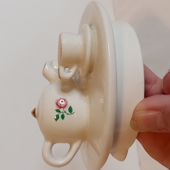 Vintage Price Kensington Potteries Floral  Teapot With Original Lid 4847 - Picture 13 of 16